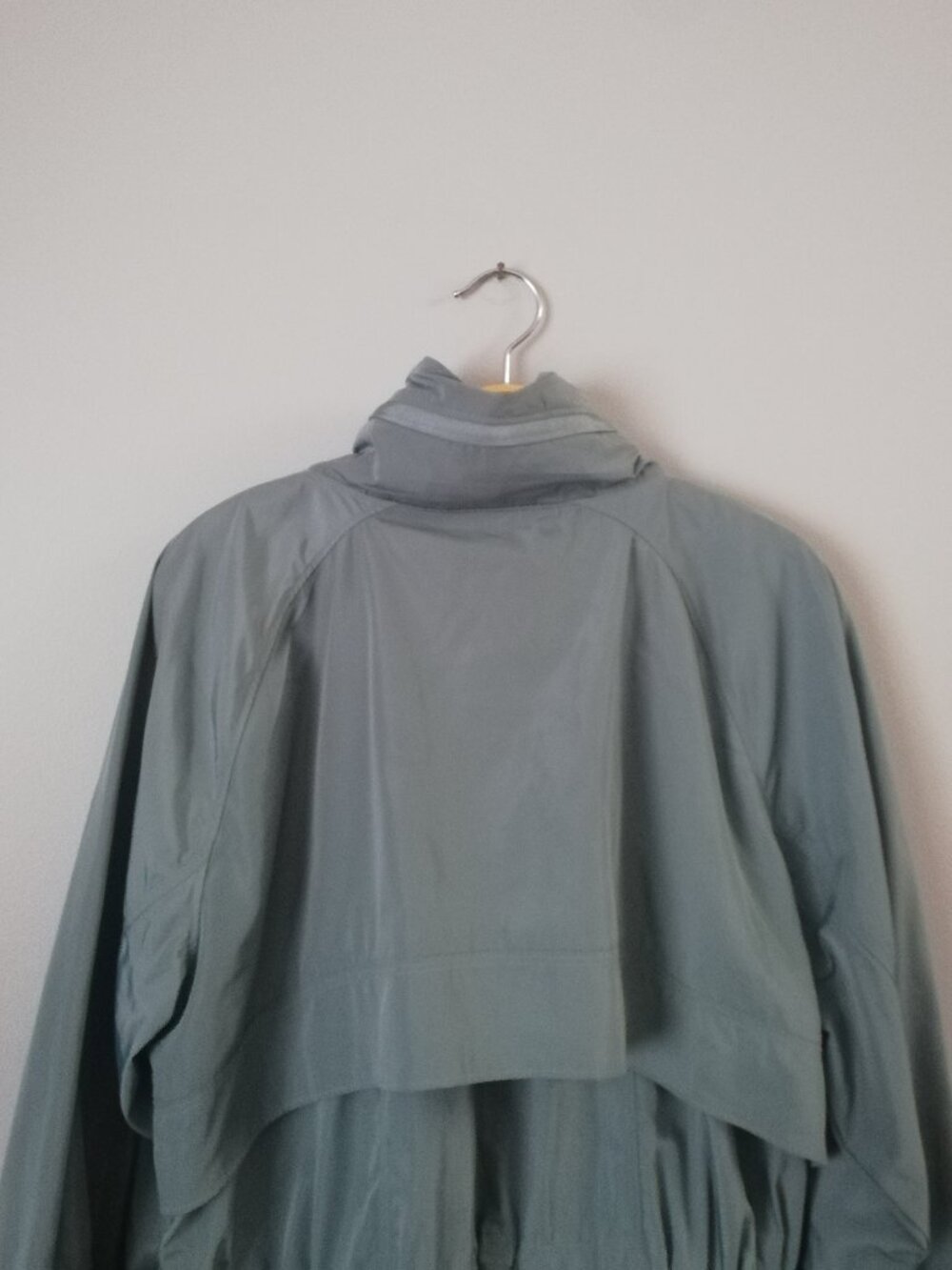 Womens Hooded Anorak Jacket in Slate Gray - Picture 5 of 11